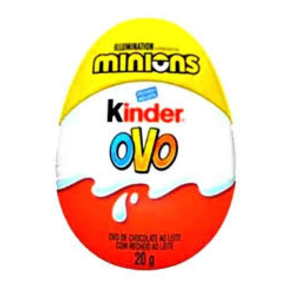 Kinder ovo minions ferrero unitário 20g