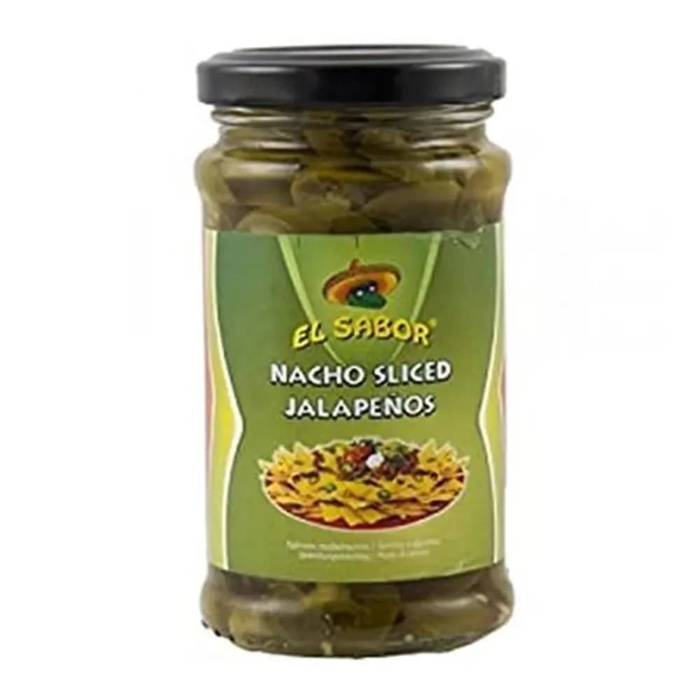 Pimenta jalapeno verde fatiado el sabor 225g