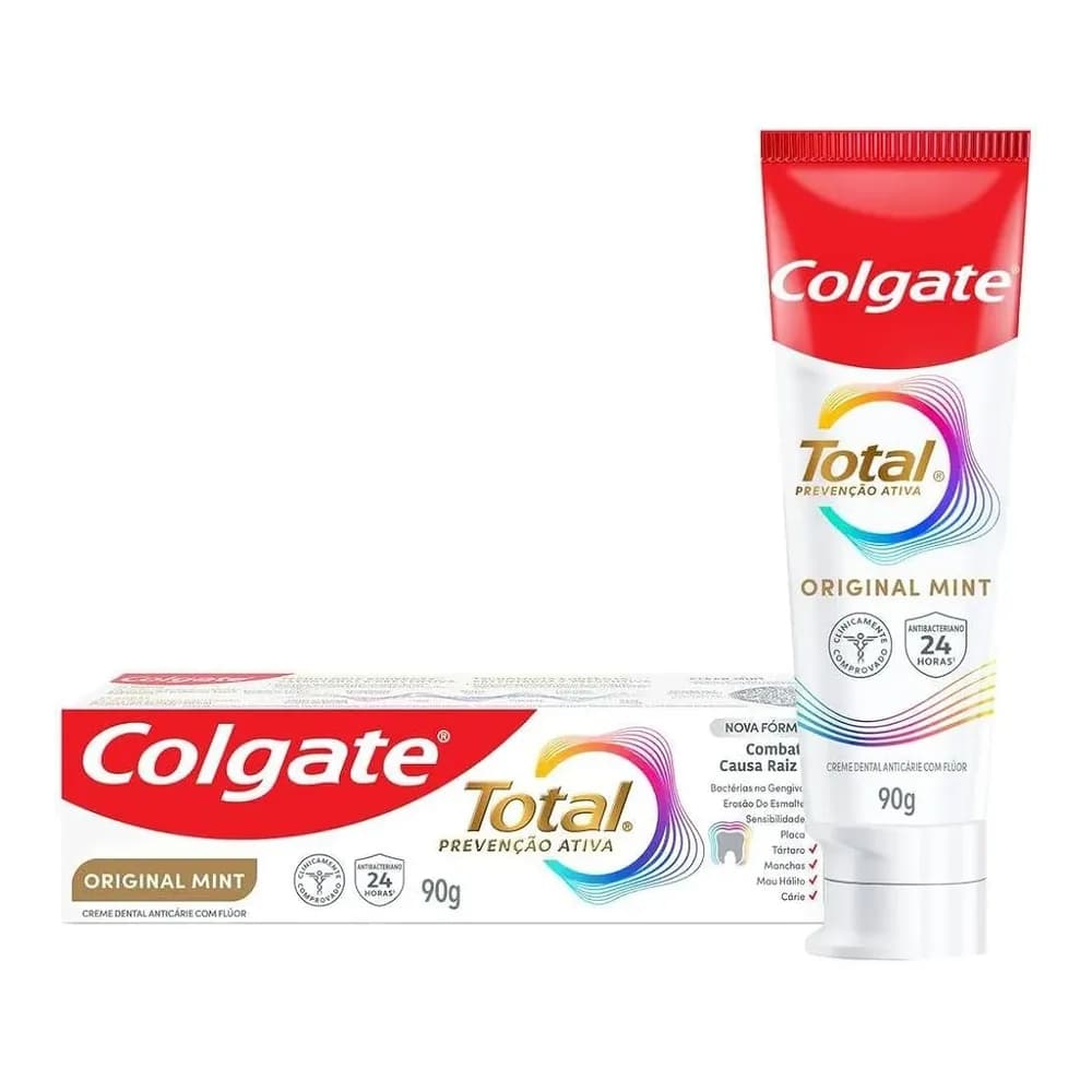 Creme dental original mint colgate 90g