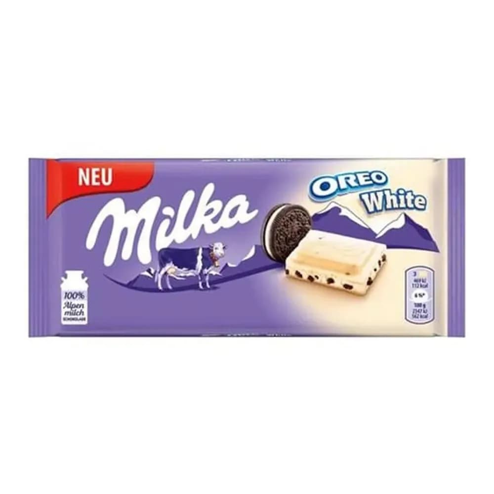 Milka oreo white 100g