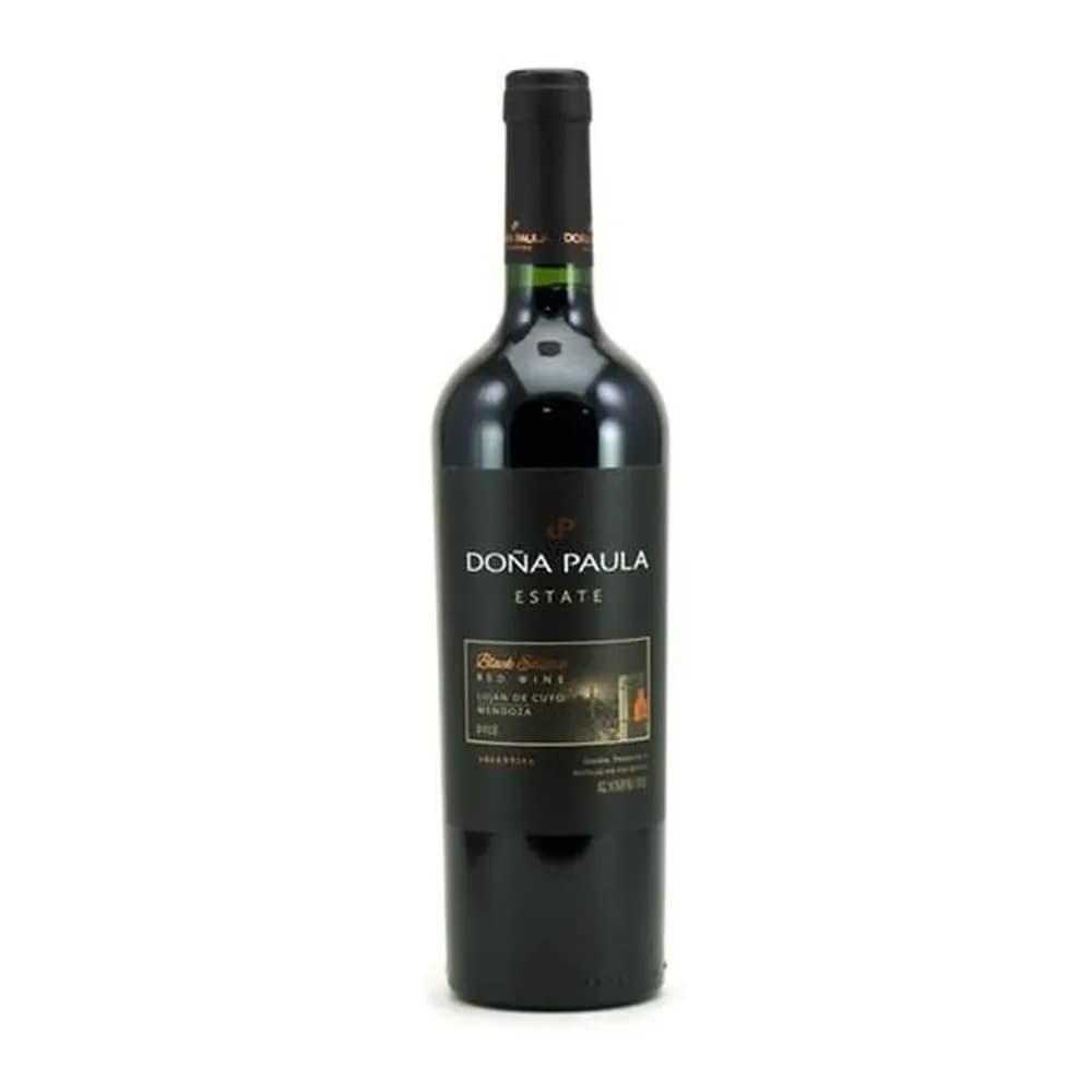Vinho argentino dona paula estate black edition blend garrafa 750ml