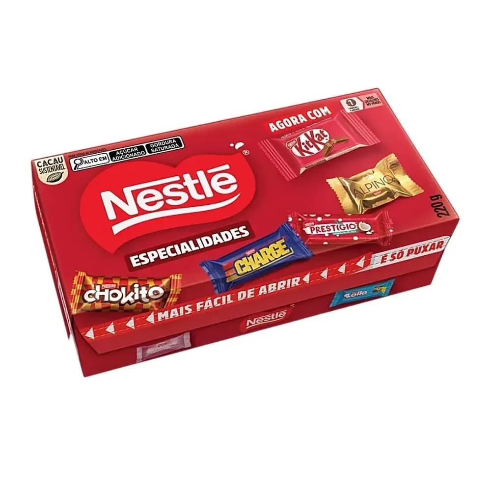 Bombom 220g sortidos especialidades nestle