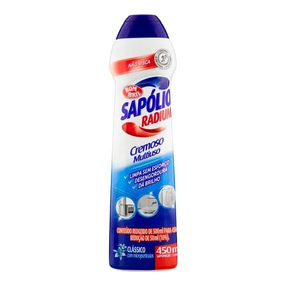 Saponaceo cremoso classico sapolio radium 450ml