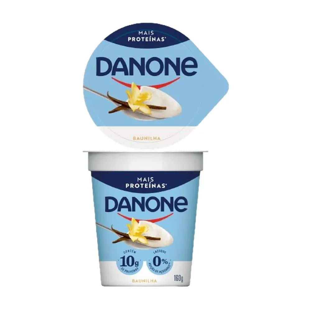 Danone iogurte com proteina baunilha 160g