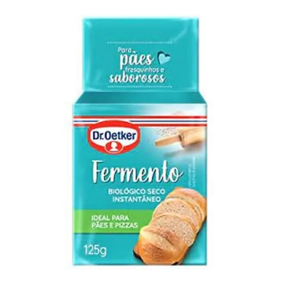 Fermento biologico dr oetker seco instantaneo 125g