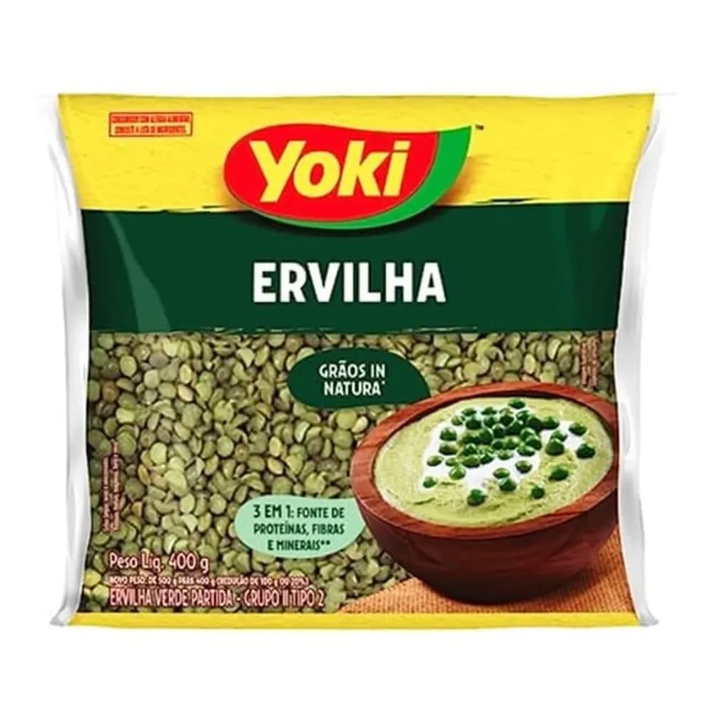Ervilha partida tipo 2 yoki pacote 400g