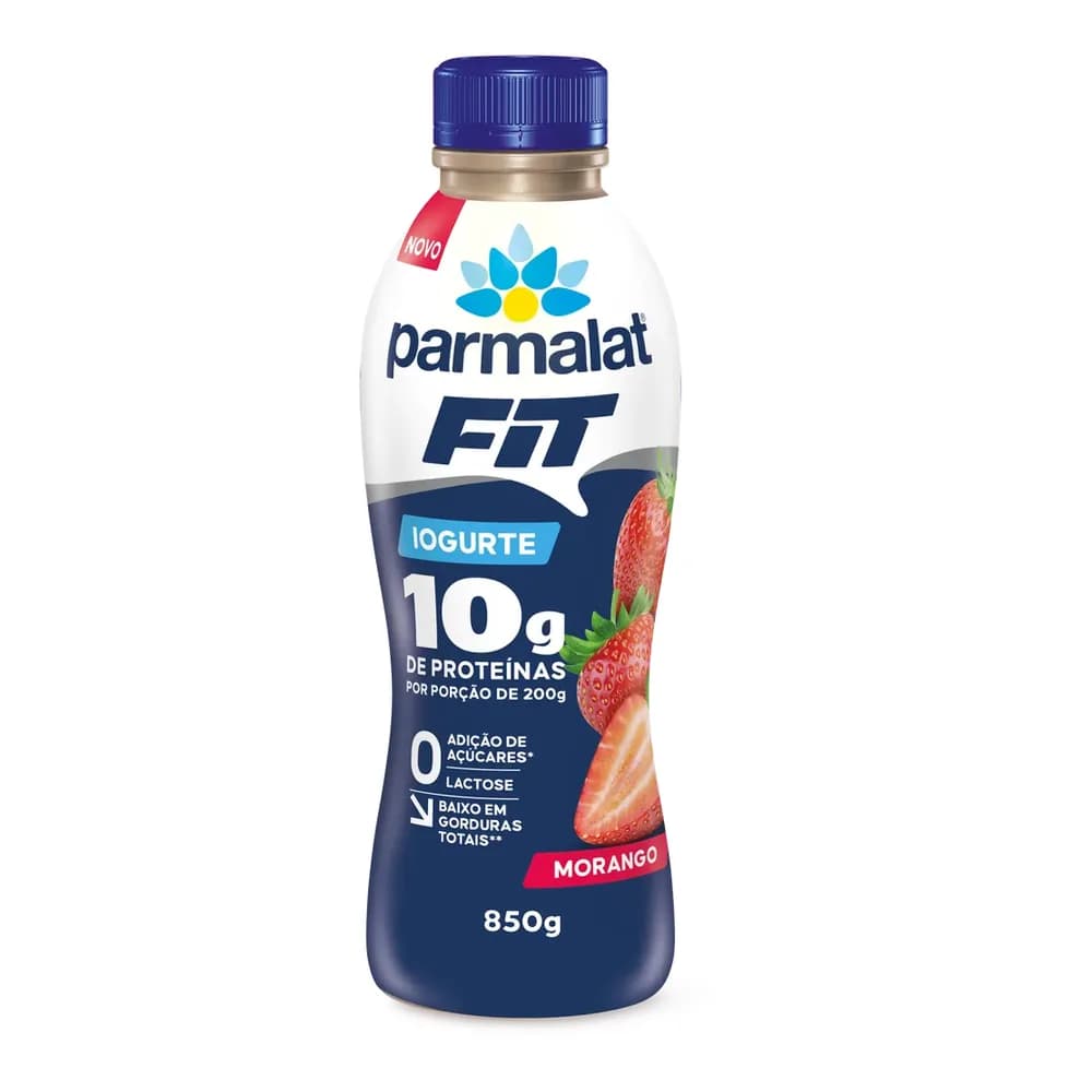 Iogurte fit morango parmalat 850g