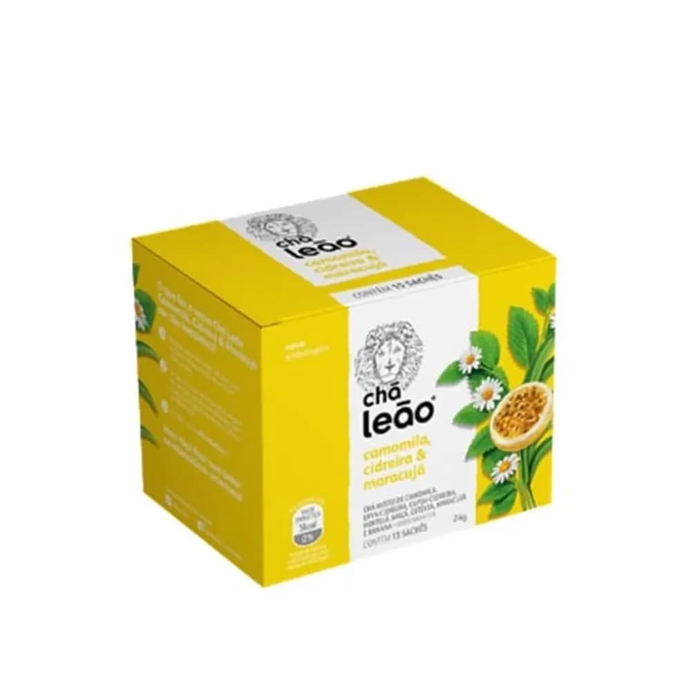 Cha misto de camomila/cidreira/maracuja leao 16g 10un