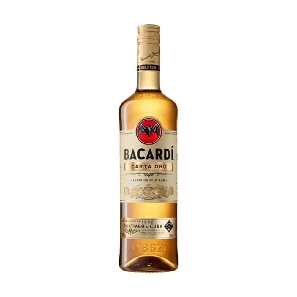 Rum carta ouro bacardi 980ml
