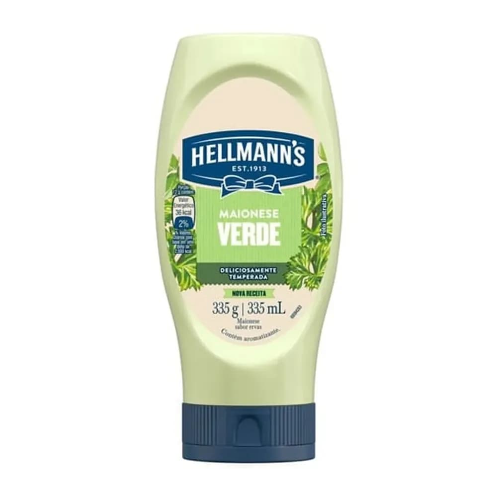 Maionese verde hellmann's 335g