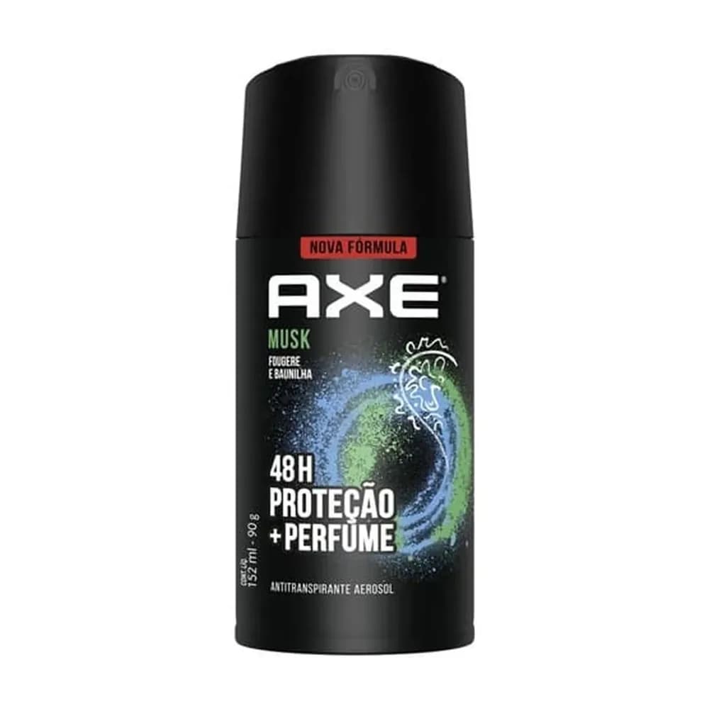 Antitranspirante aerosol musk axe 152ml