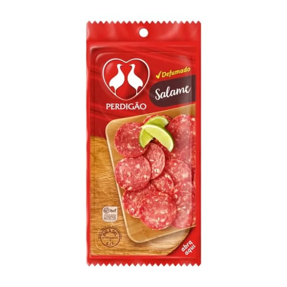 Salame defumado perdigao 100g