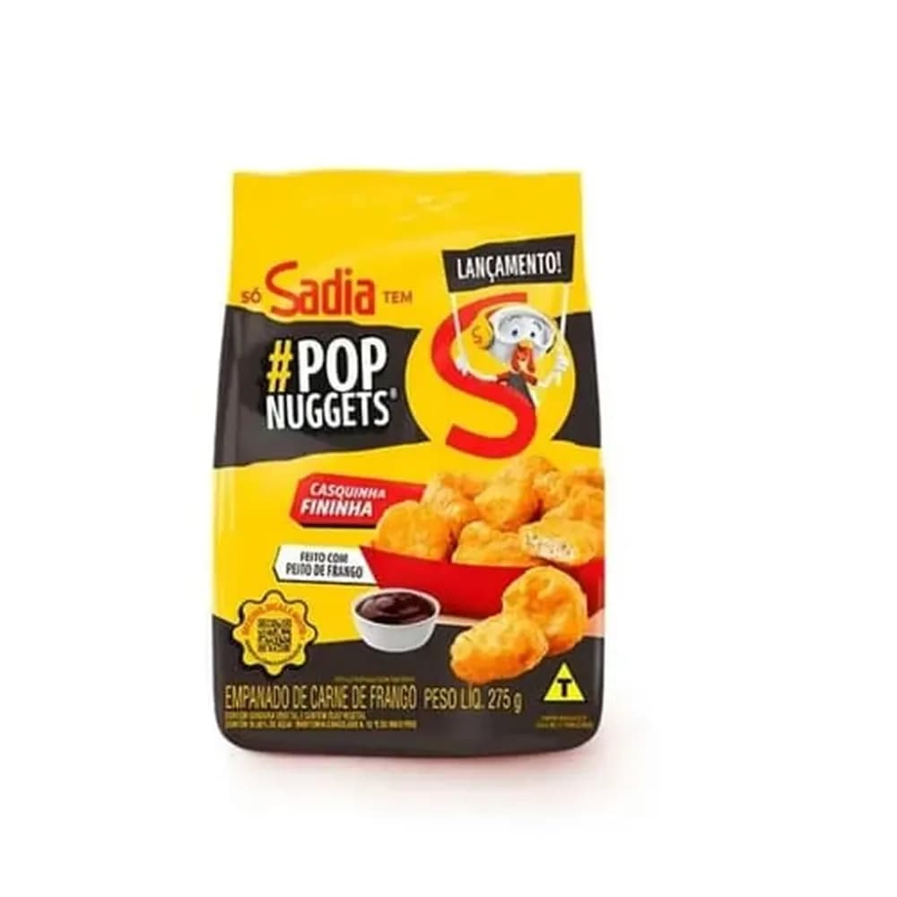 Nuggets pop sadia 275g