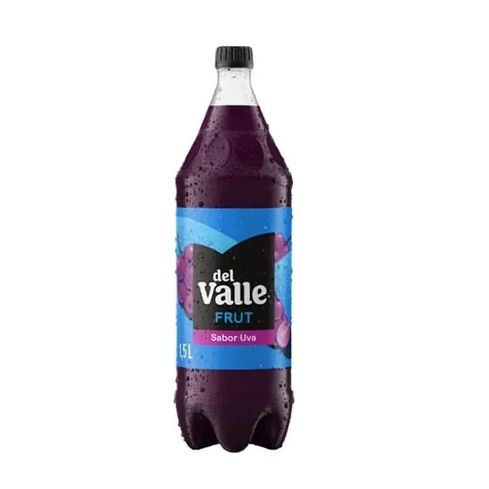 Suco frut sabor uva del valle 1,5l