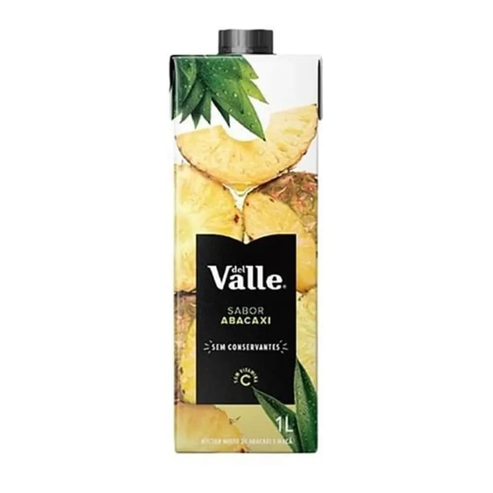 Suco del valle nectar abacaxi 1l