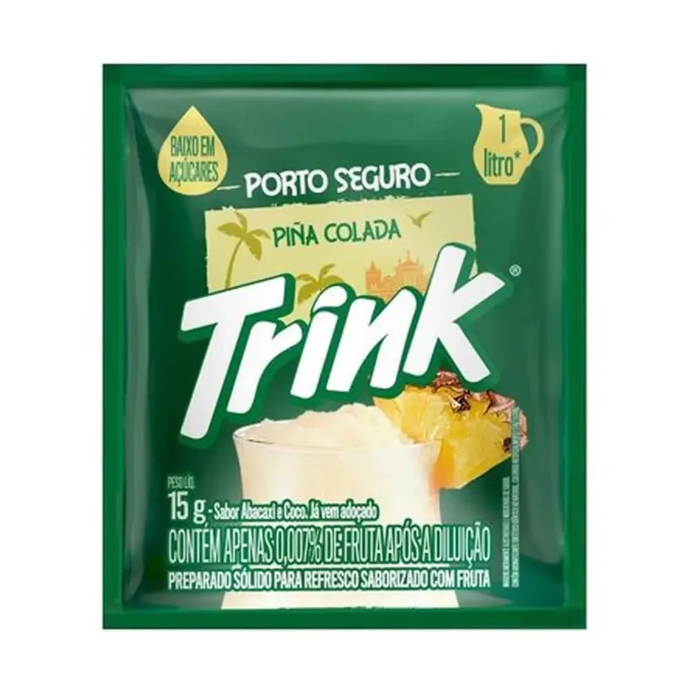 Refresco em pó pina colada trink pacote 15g