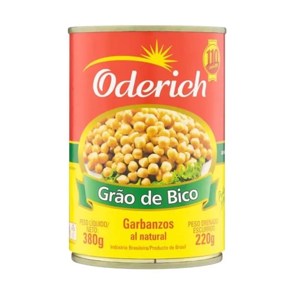 Grao de bico oderich lata 220g