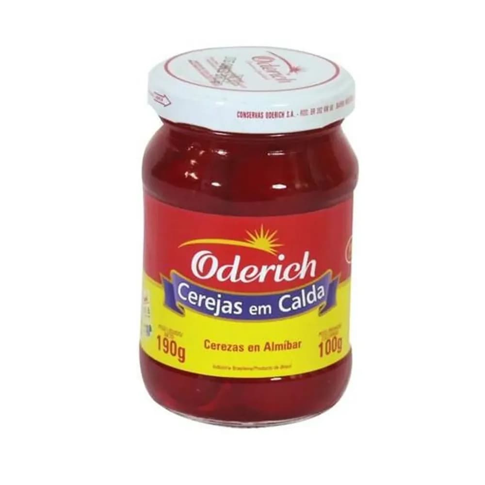 Cereja em calda oderich 100g