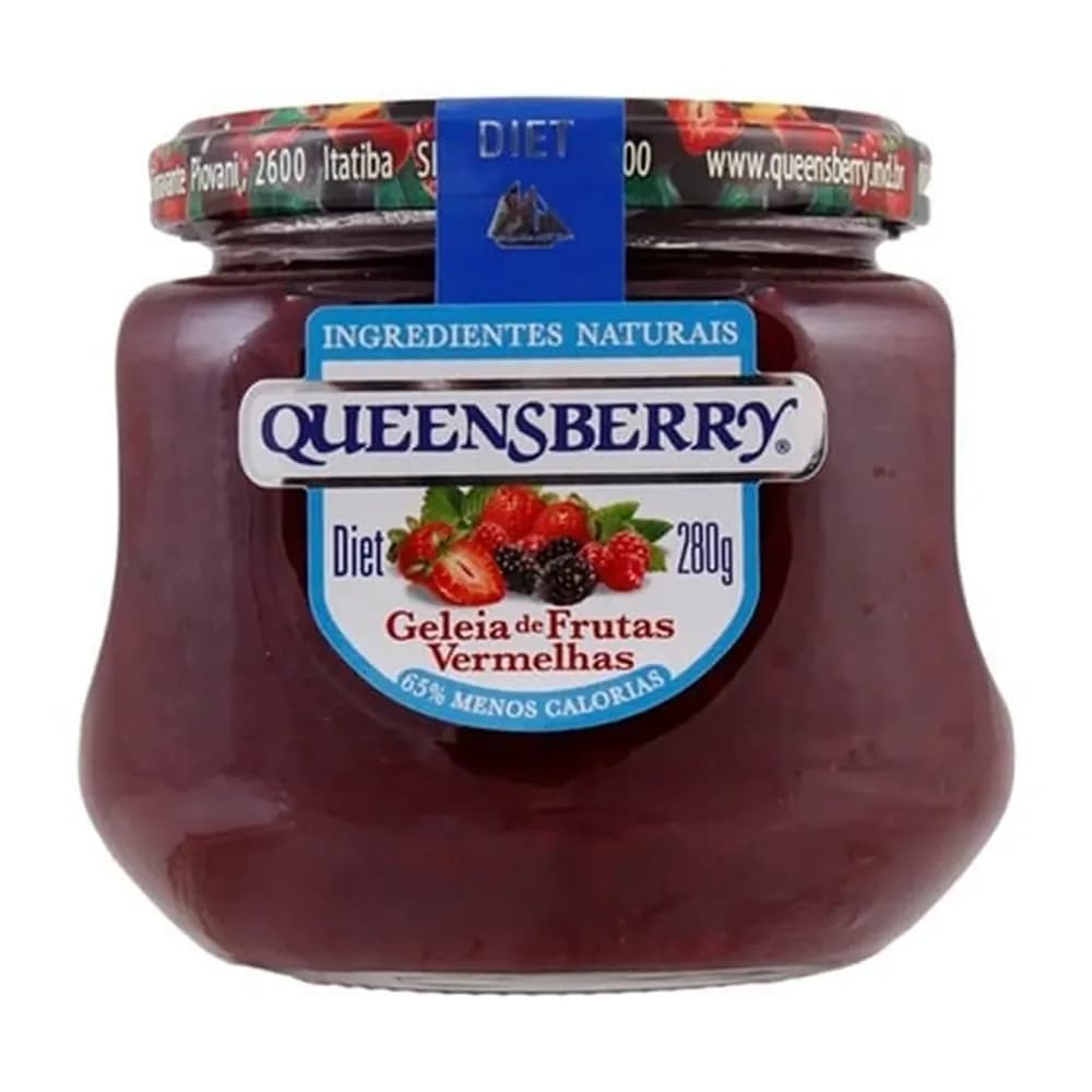 Geleia de frutas vermelhas queensberry 280g