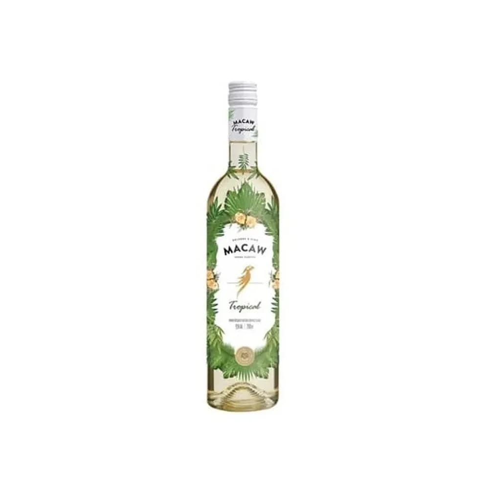 Frisante moscato branco macaw tropical garrafa 750ml