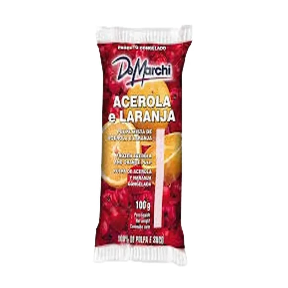 Polpa congelada demarchi laranja e acerola 100g