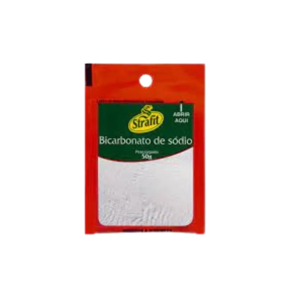 Bicarbonato de sodio strafit 50g