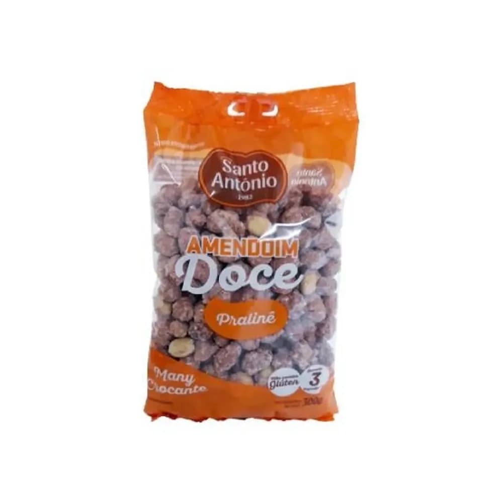 Amendoim doce santo antonio many crocante embalagem 300g