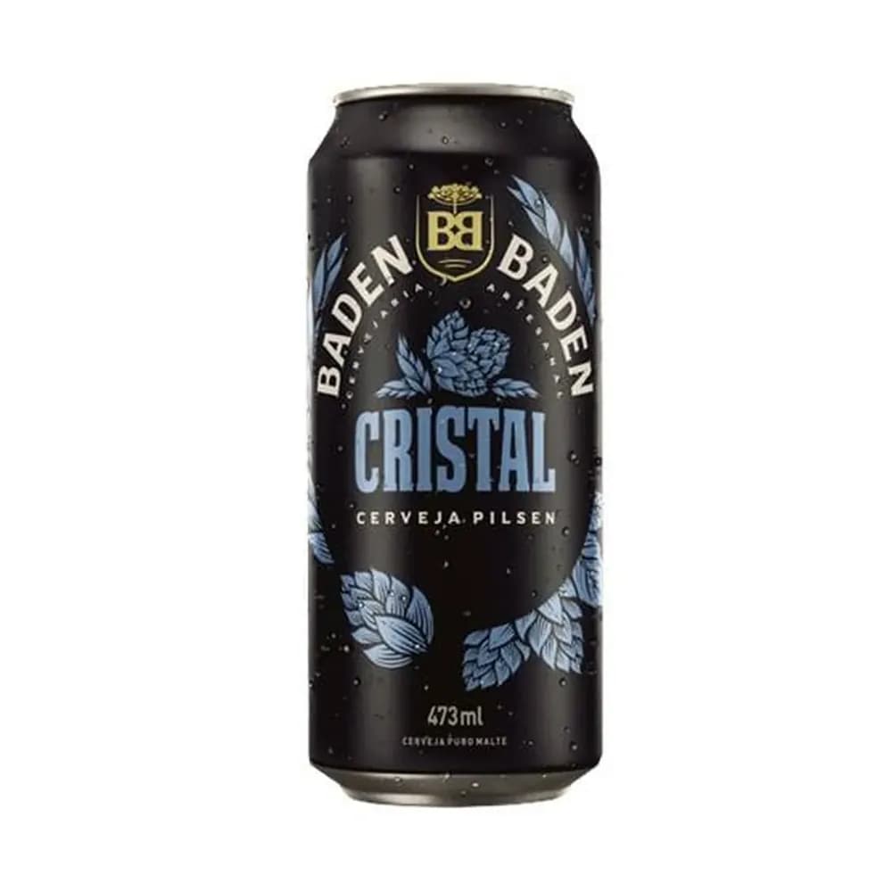 Cerveja pilsen puro malte cristal baden baden 473ml