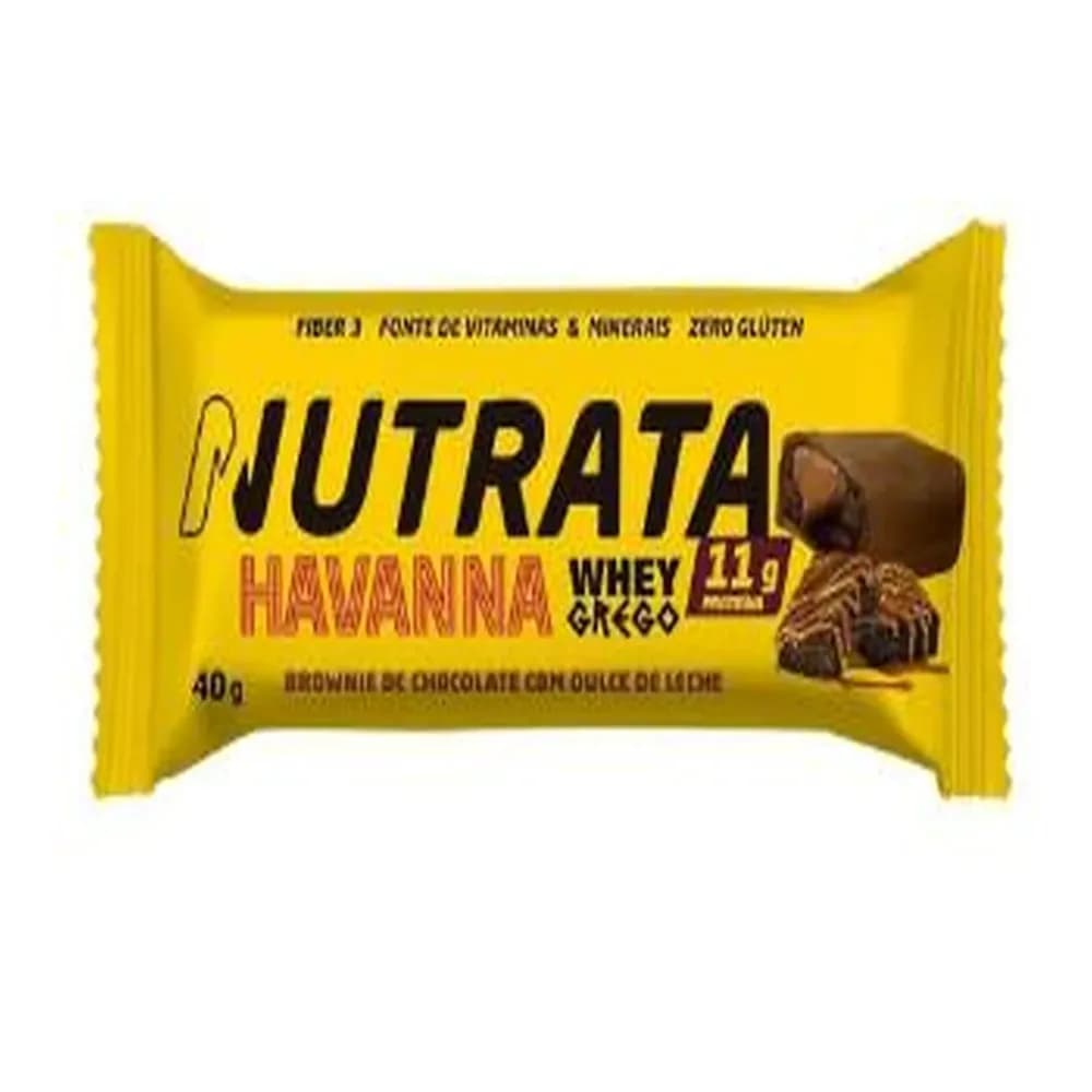 Whey grego bar 40g sabor: brownie de chococolate com dulce de leche