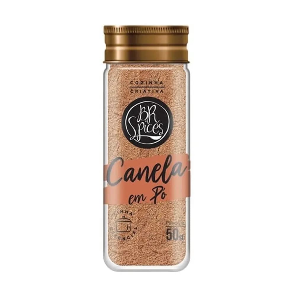 Canela em po pote br spices 50g
