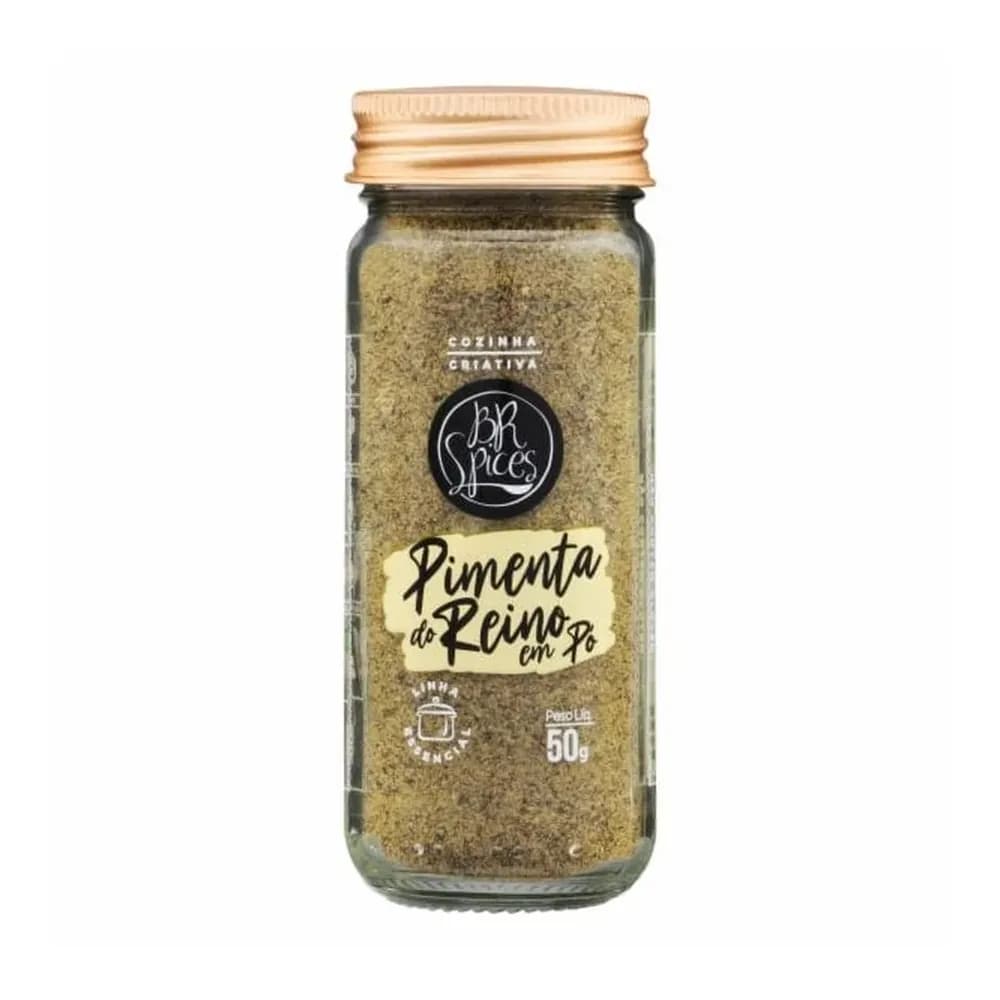 Pimenta do reino em po br spices 50g