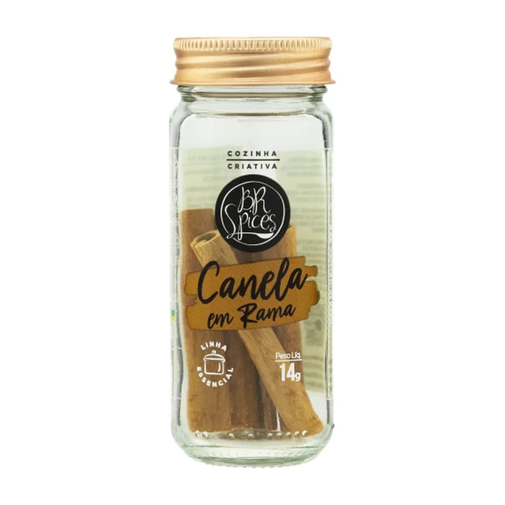 Canela em rama especiarias br spices 14g