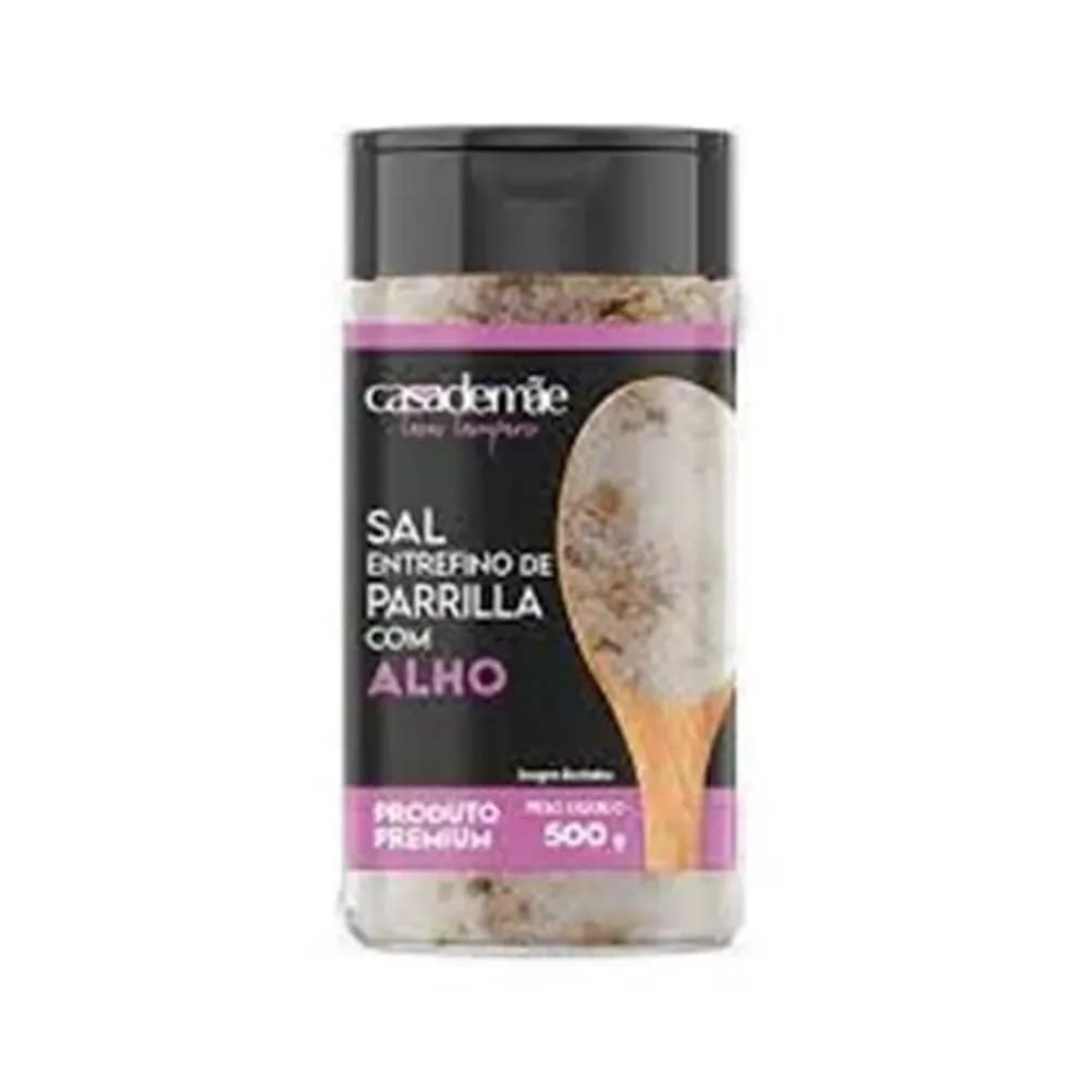 Sal parrilla com alho casa de mae 500g