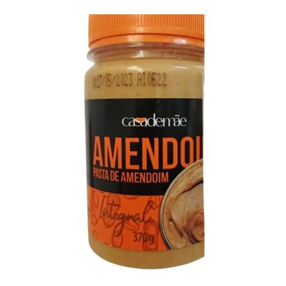 Pasta de amendoim integral casa de mae 370g