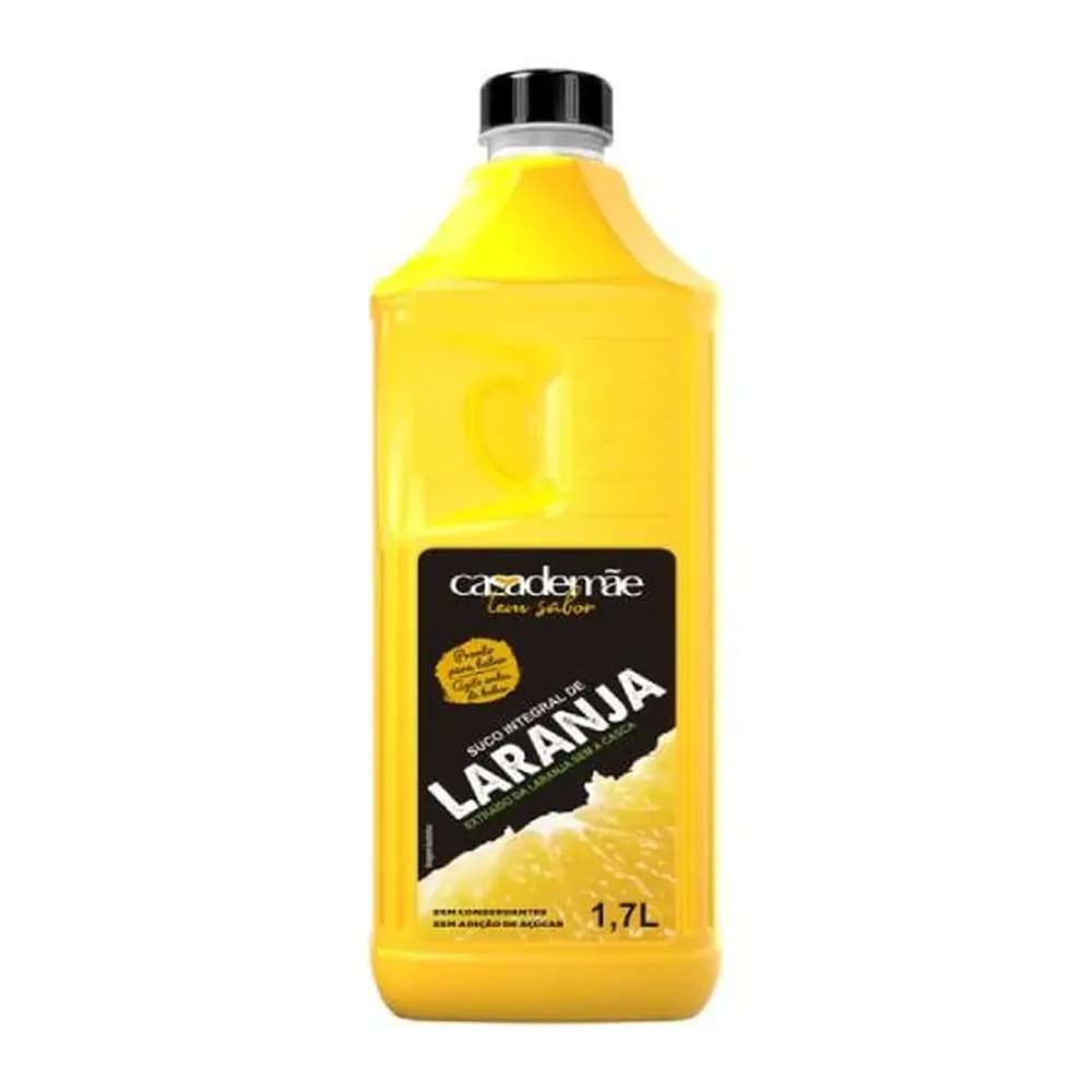 Suco sabor laranja casa de mae 1,7l