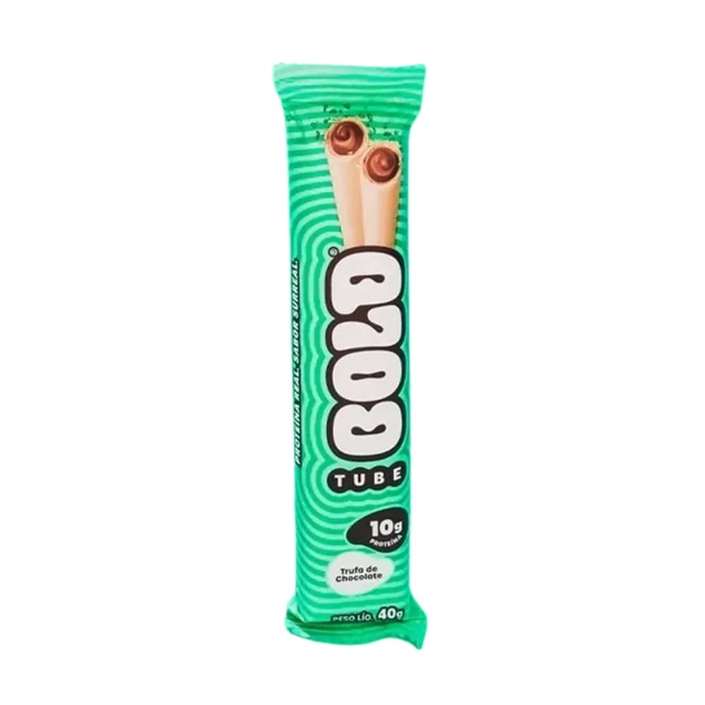 Barra de proteina trufa de chocolate tube bold 40g