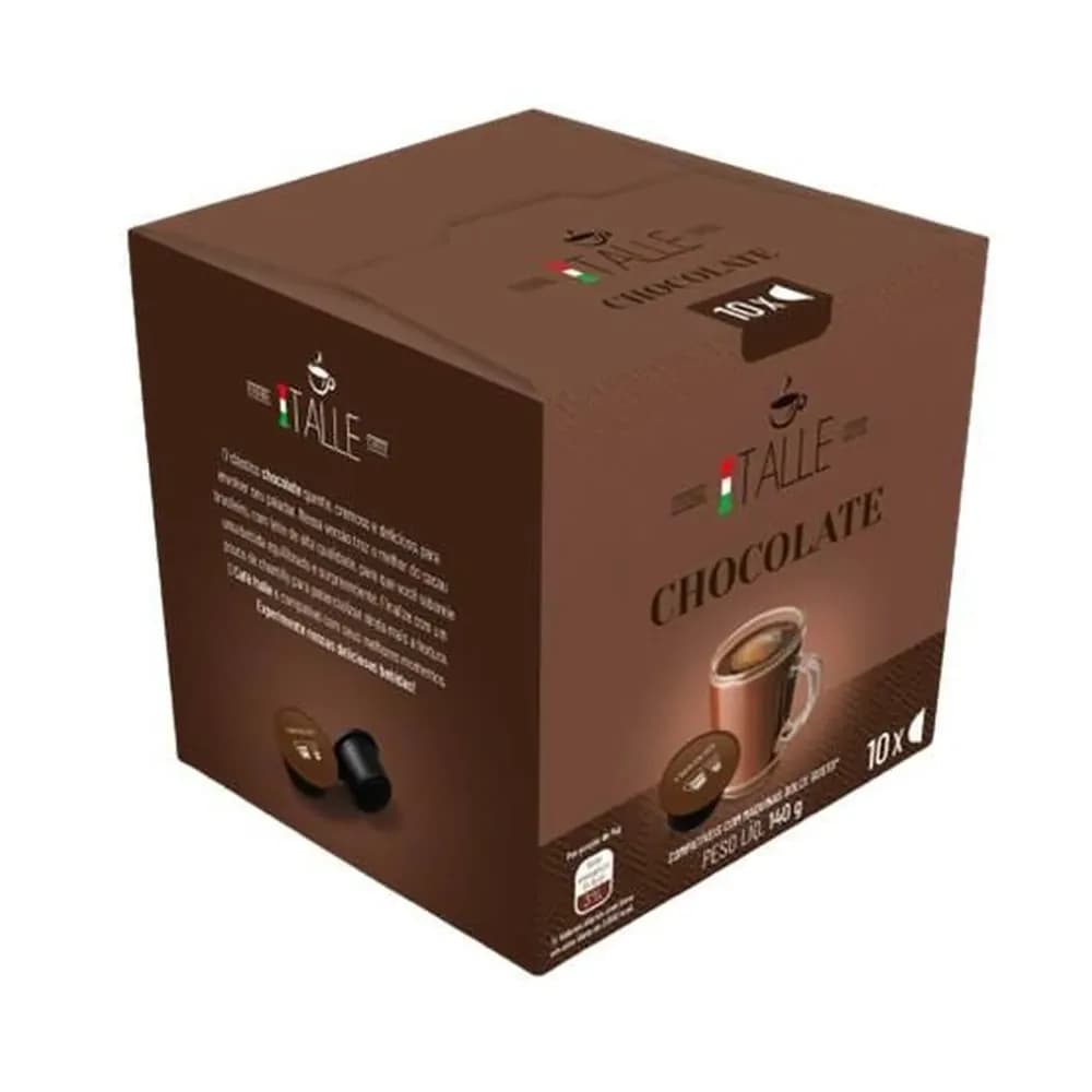 Chocolate em capsula italle 140g