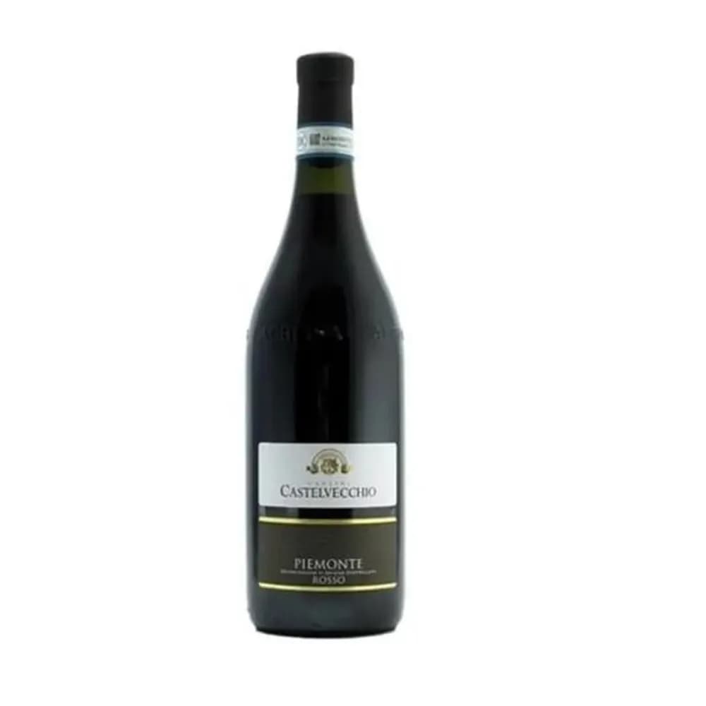 Vinho italiano rosso piemonte castelvecchio 750ml