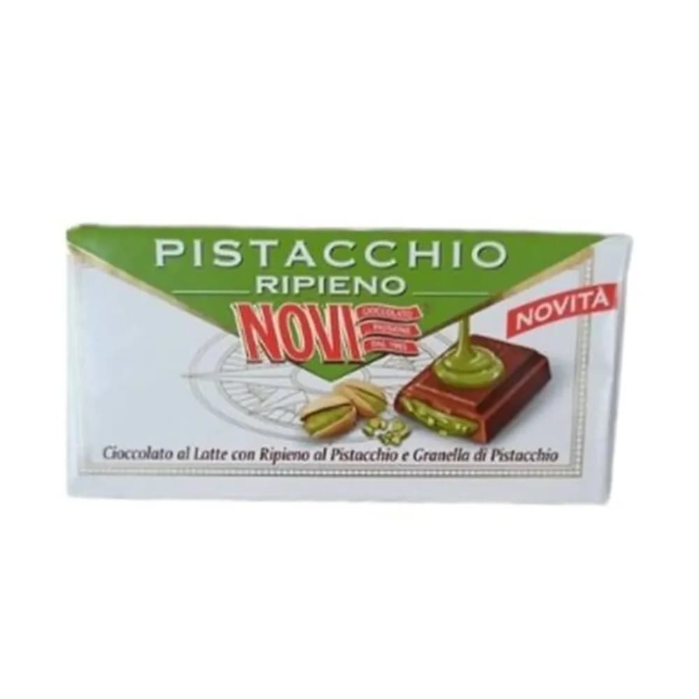 Chocolate italiano pistacchio ripieno novi 100g