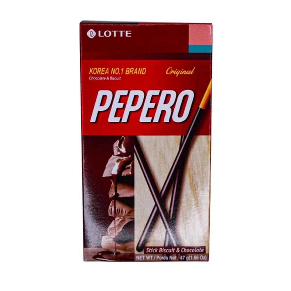 Biscoito doce chocolate lotte unidade com 47 gramas