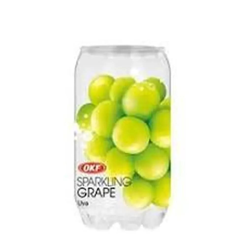 Bebida refrescante gaseificada sabor uva
