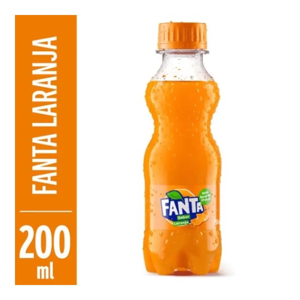 Refrigerante fanta laranja minipet 200ml