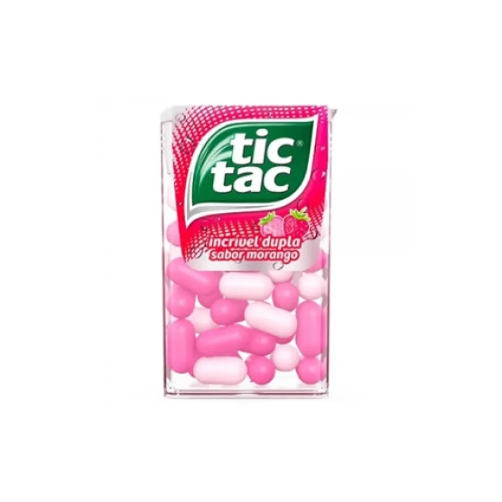Pastilha tic tac morango ferrero 14.5g