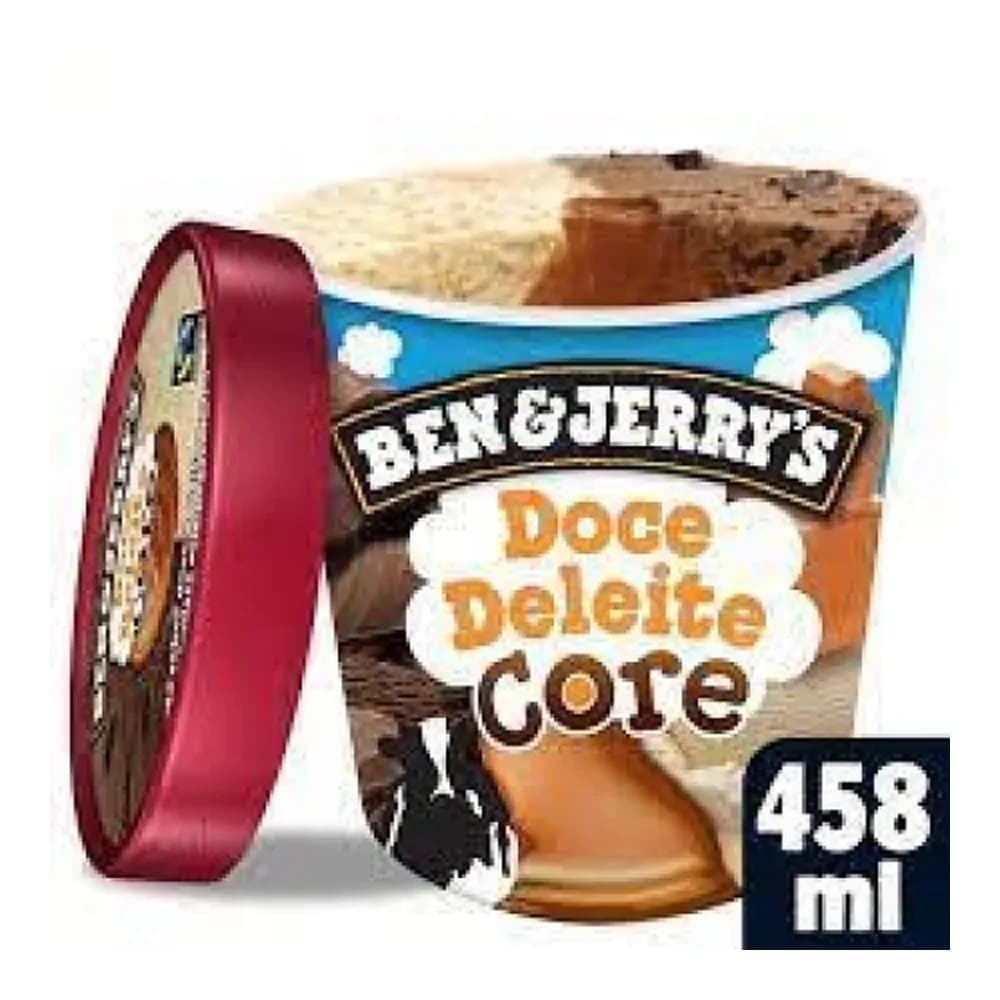 Sorvete ben jerrys doce de leite 458ml