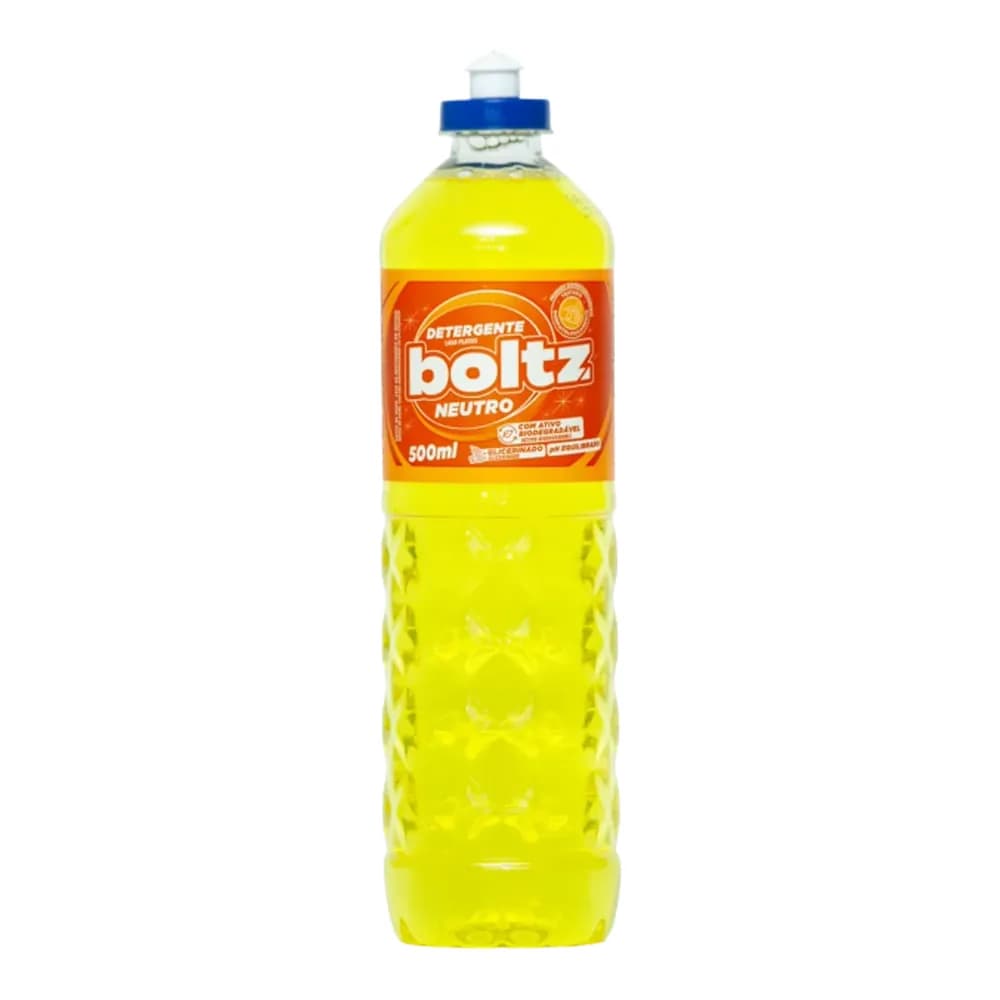 Lava louças 500ml liquido neutro boltz
