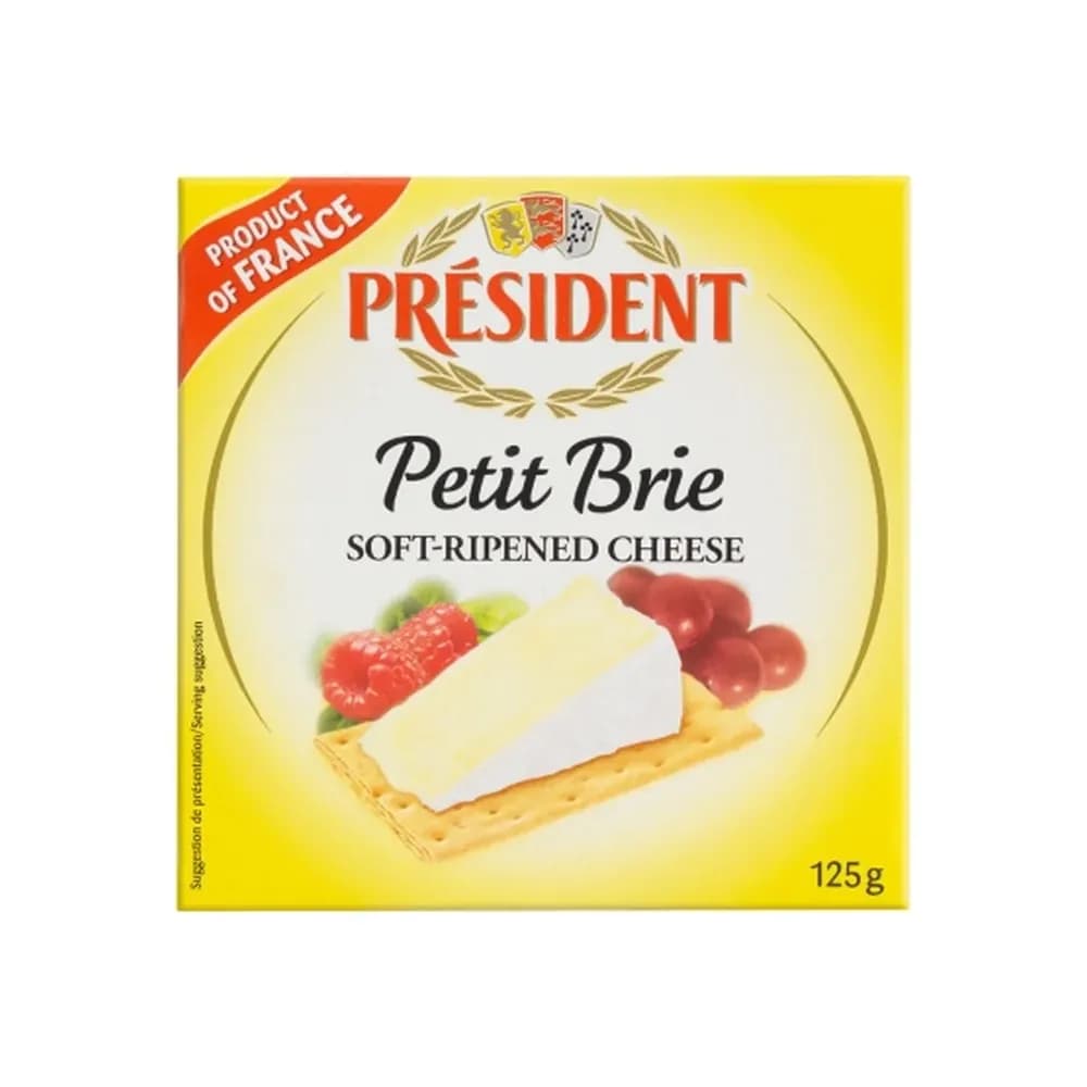 Queijo brie presidente petit 125g
