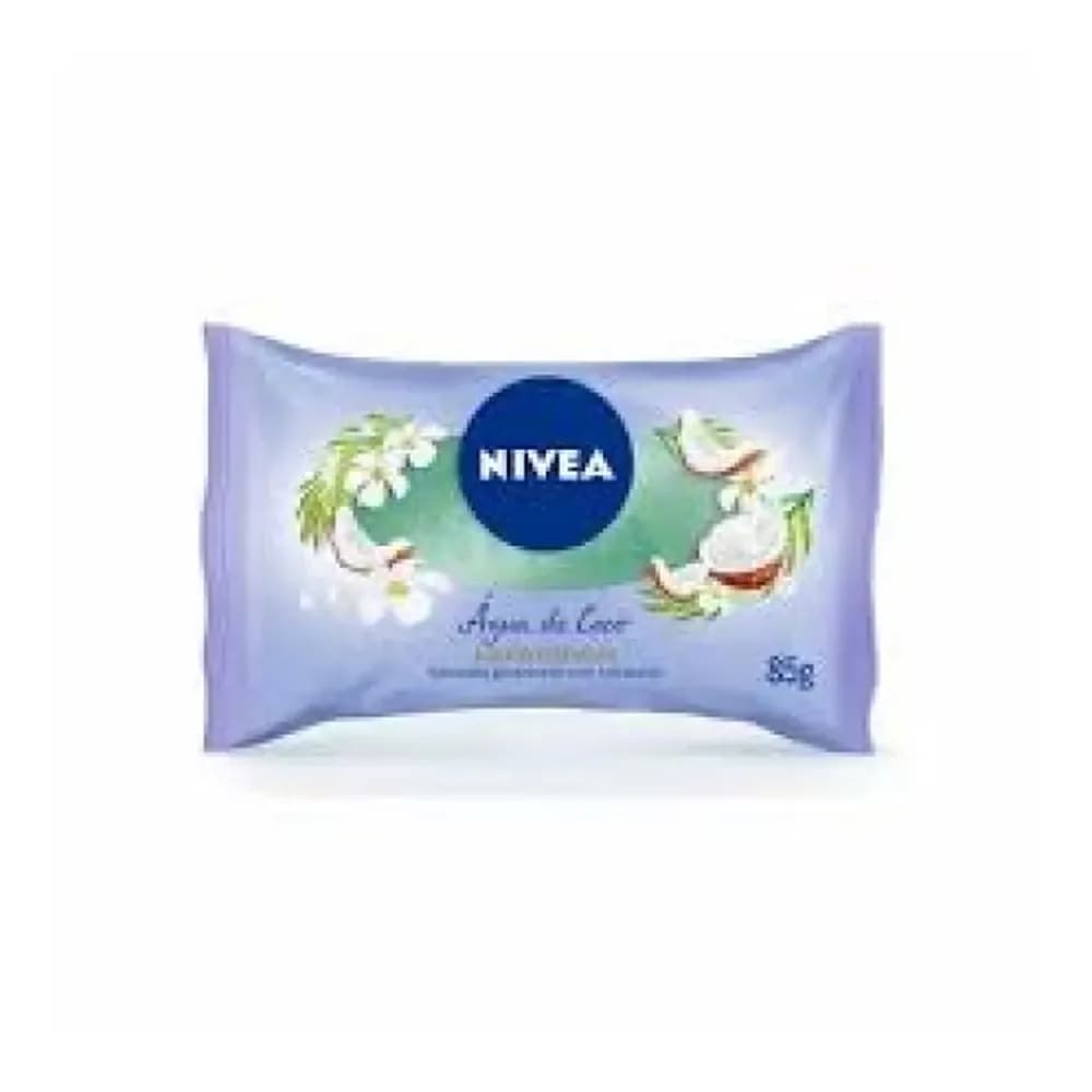 Sabonete em barra agua de coco & oleos essenciais nivea 85 g