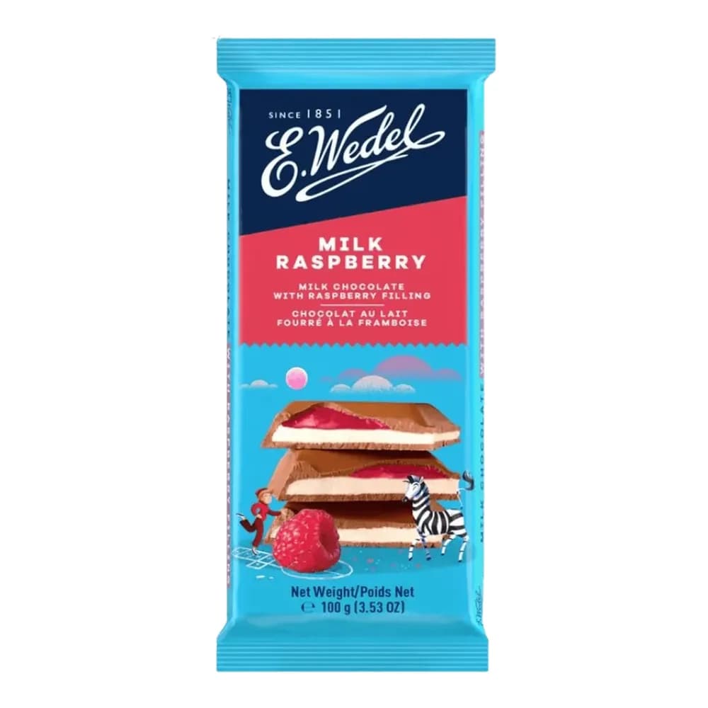 Dark chocolate with cherry filling e. wedel 100g