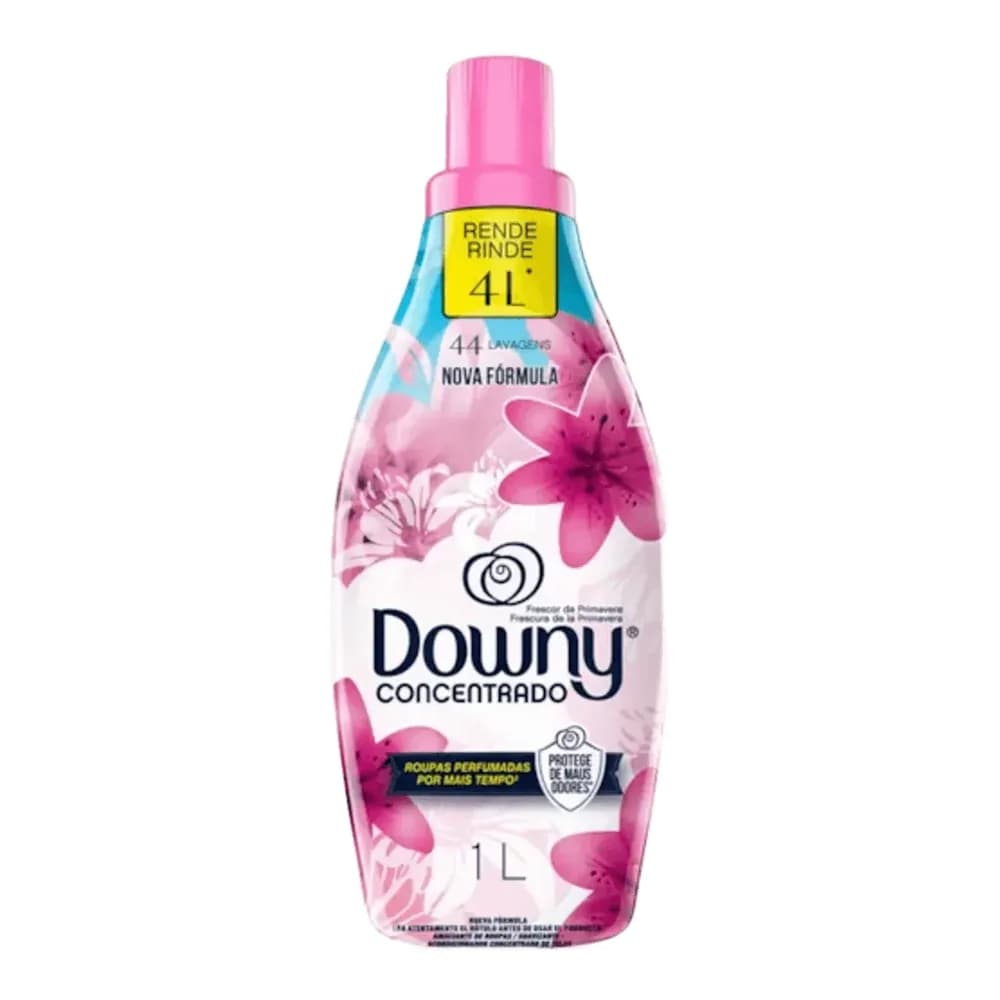 Amaciante concentrado frescor da primavera downy 1 litro
