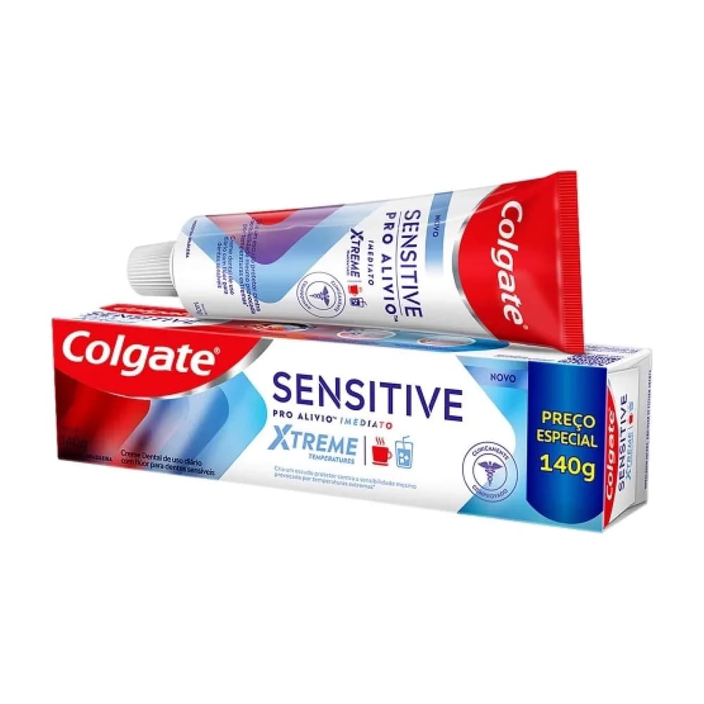Creme dental sensitive pro alivio xtreme colgate 140g